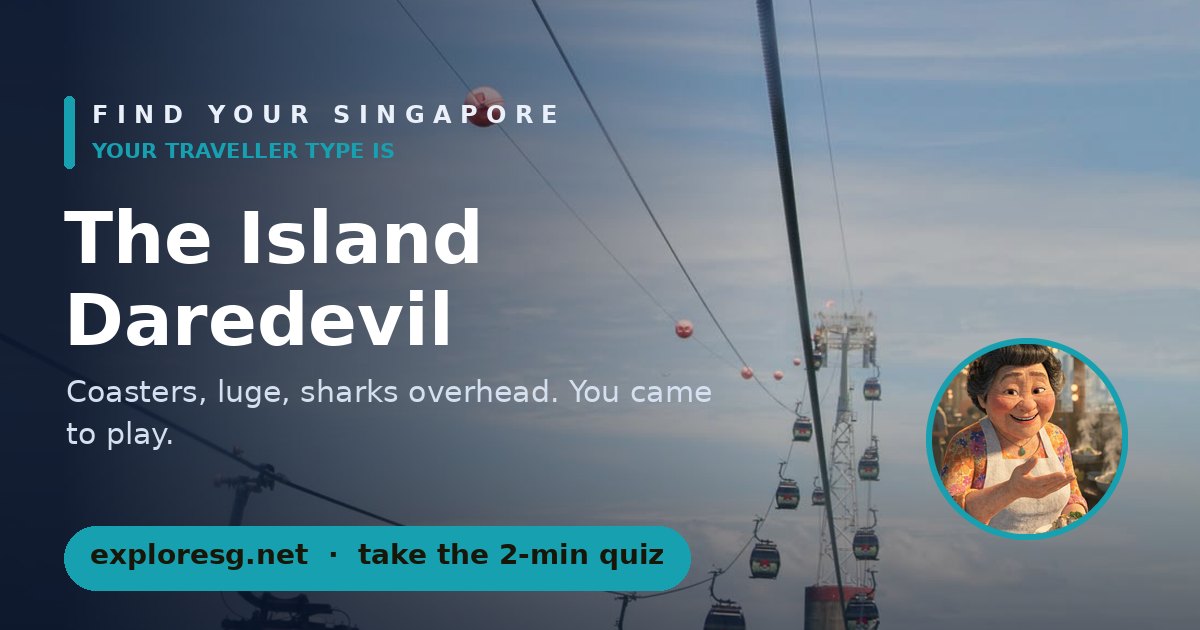 The Island Daredevil — Find Your Singapore