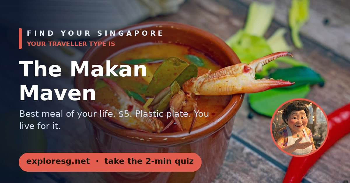 The Makan Maven — Find Your Singapore